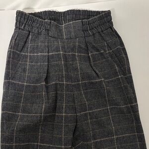 Bonpoint size 8 boys Gray Plaid Trousers